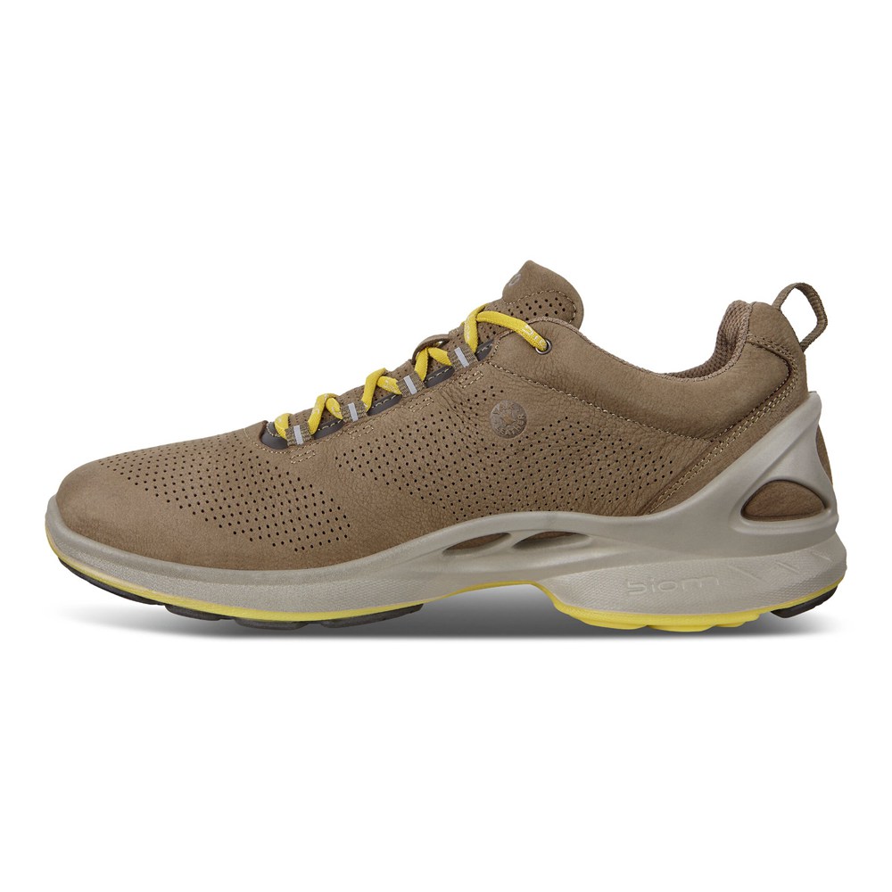 ECCO Mens Hiking Shoes Brown - Biom Fjuel Perf - TEL-814725